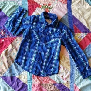 Akademiks youth button front casual dress skirt